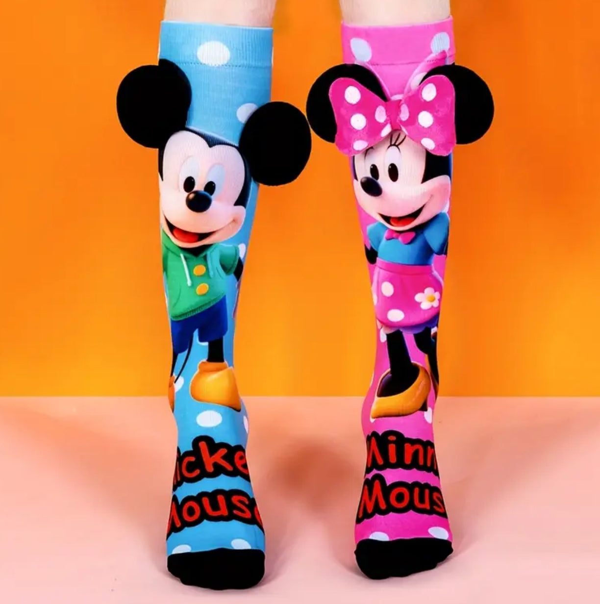 1 Pair Of Cute Knee High Socks Suitable For Daily Outfits And Gifts