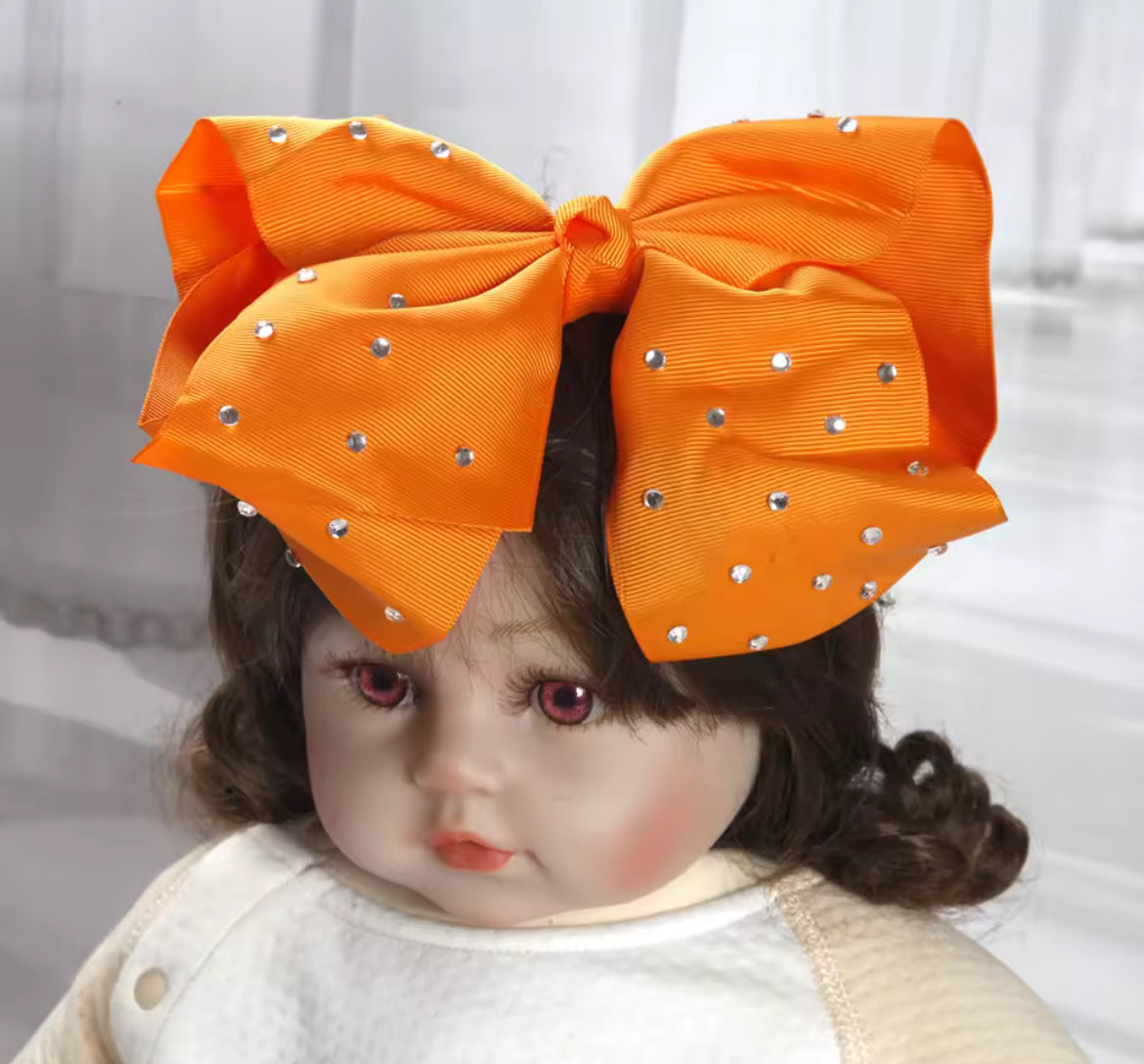 1pc Large Bow Rhinestone Headband Accessories