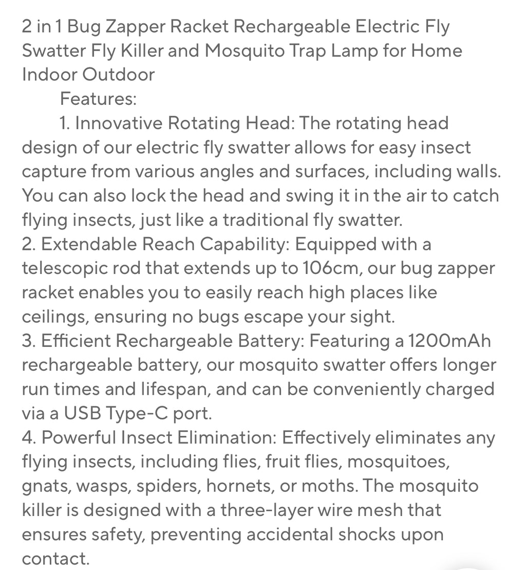 Rotating Bug Zapper