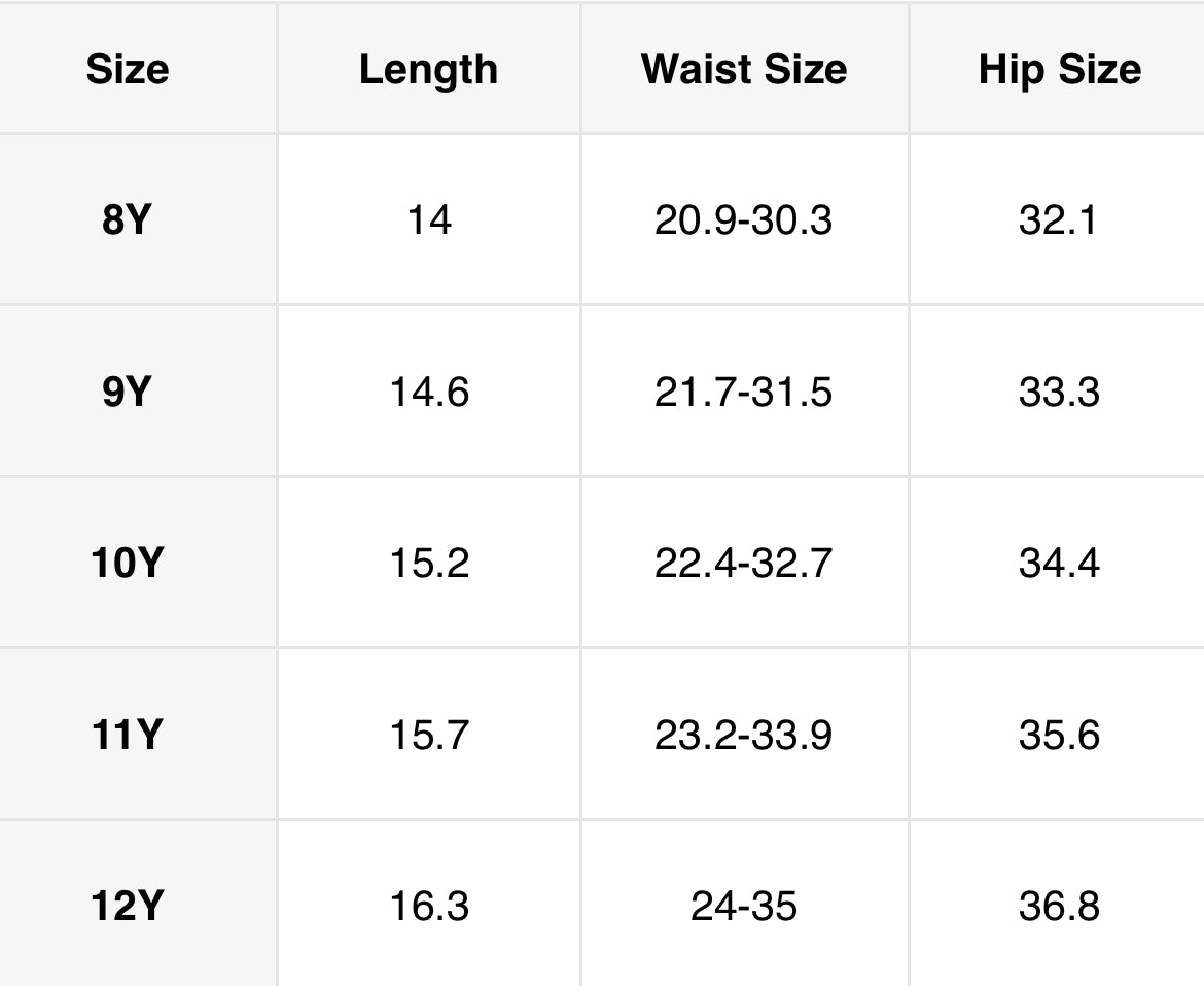 Tween Girls’ Faux Leather Fashion Skirt Pu Leather