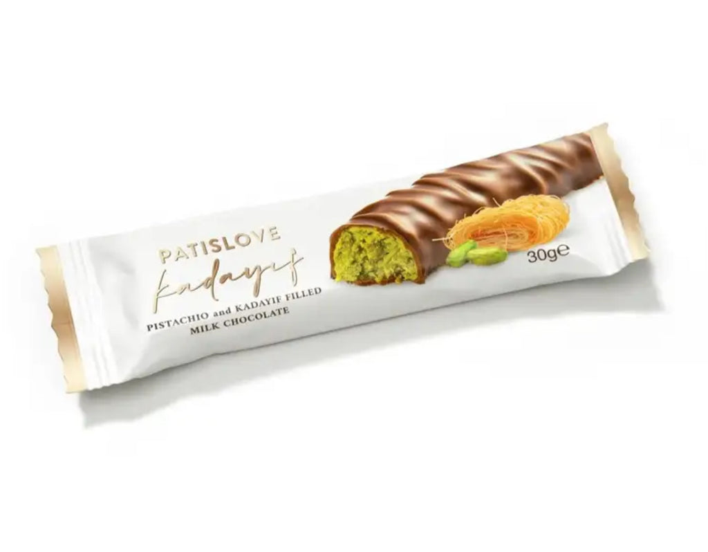 Dubai Chocolate Bar | Premium Luxury Chocolate Filled with Knafeh