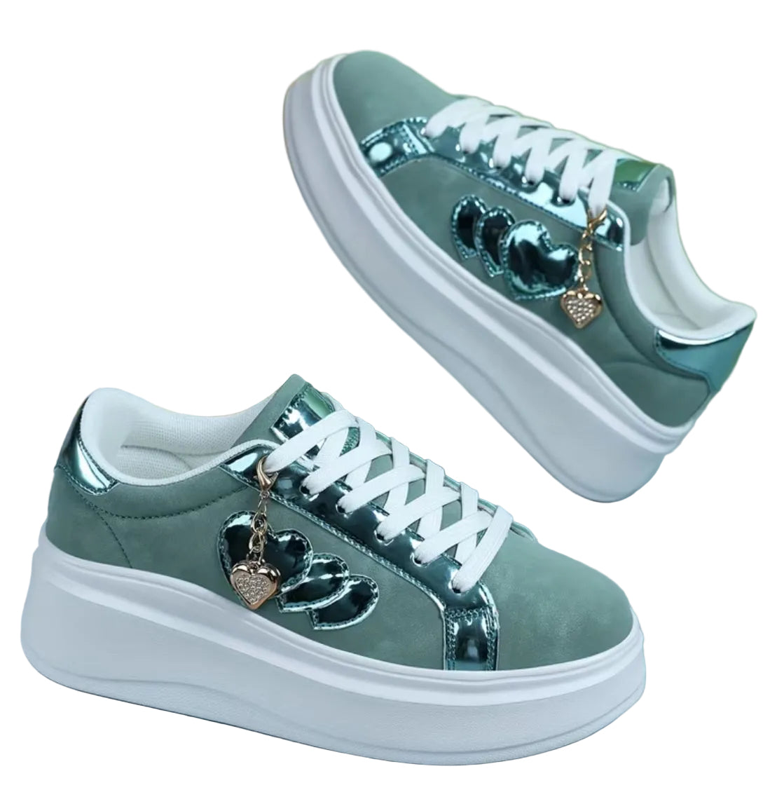 Women’s “Hearts & Diamonds” Casual & Sporty Shoes