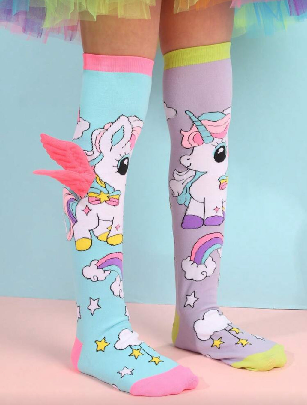 Girls 🦄 1 Pair Of Cute Knee High Socks Suitable For Daily Outfits And Gifts