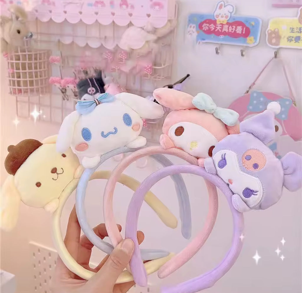 Hello Kitty & Friends Plush Headband Accessories
