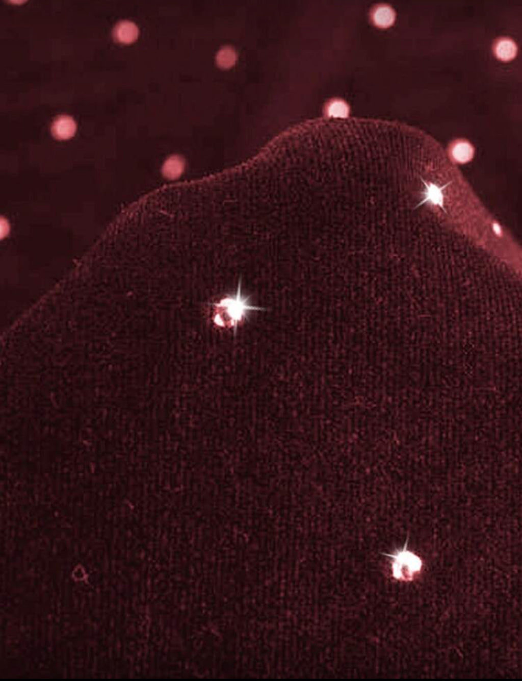 Rhinestone Studded Zip Up Hoodie Sweatshirt