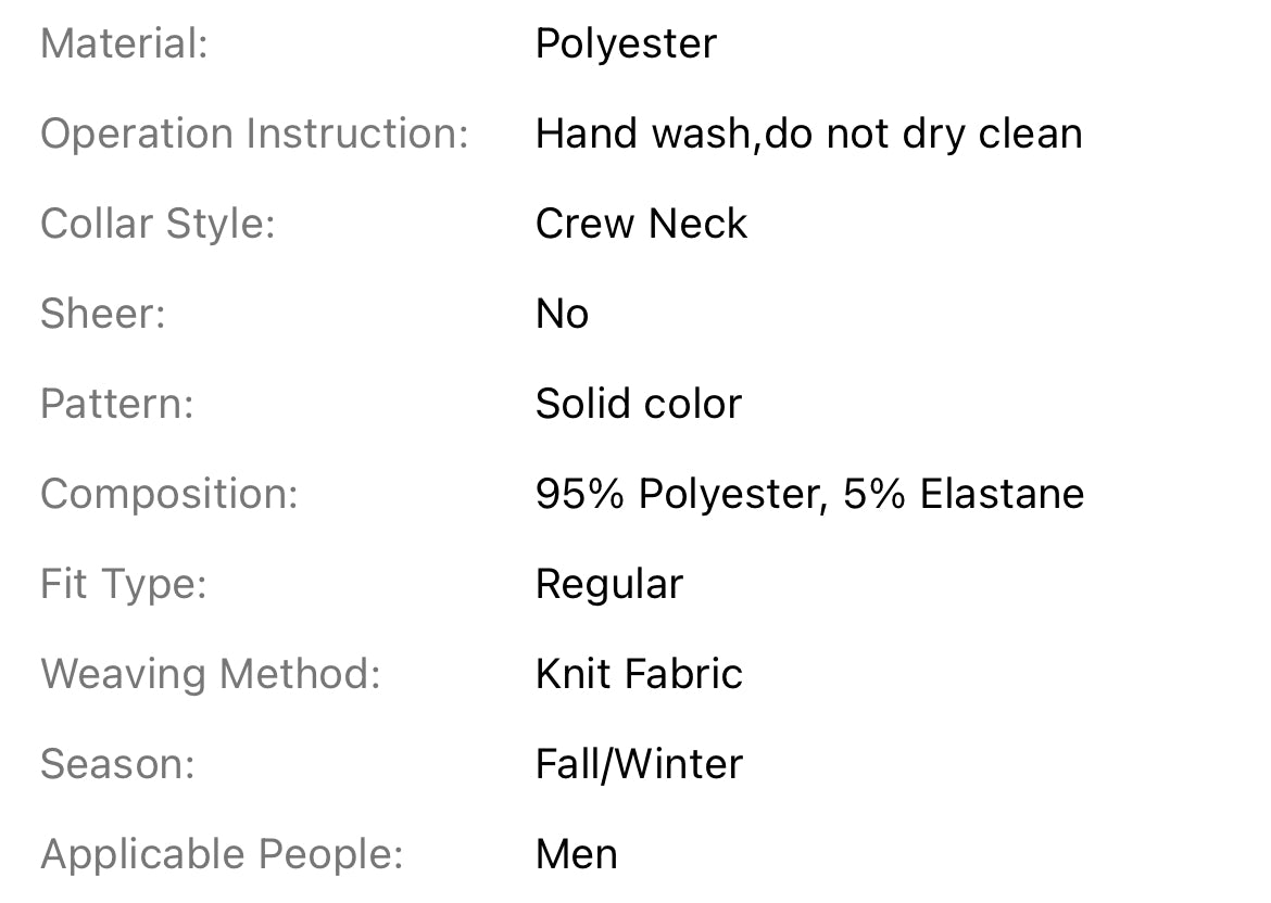 Men’s Plus Size & Tall Thermal Layering 2pcs Set Long Sleeve T-Shirt + Pants Up To 6XL