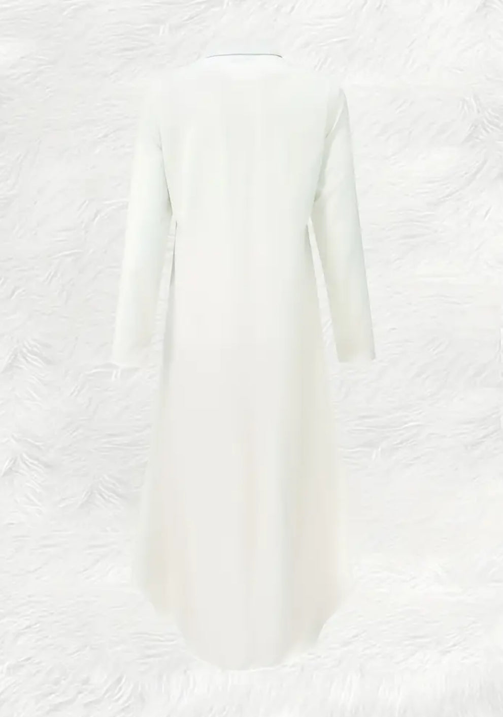 “Disney Chic” Women's Cartoon Print Long Sleeve Dress - V-Neck Button-Up with Puff Sleeves