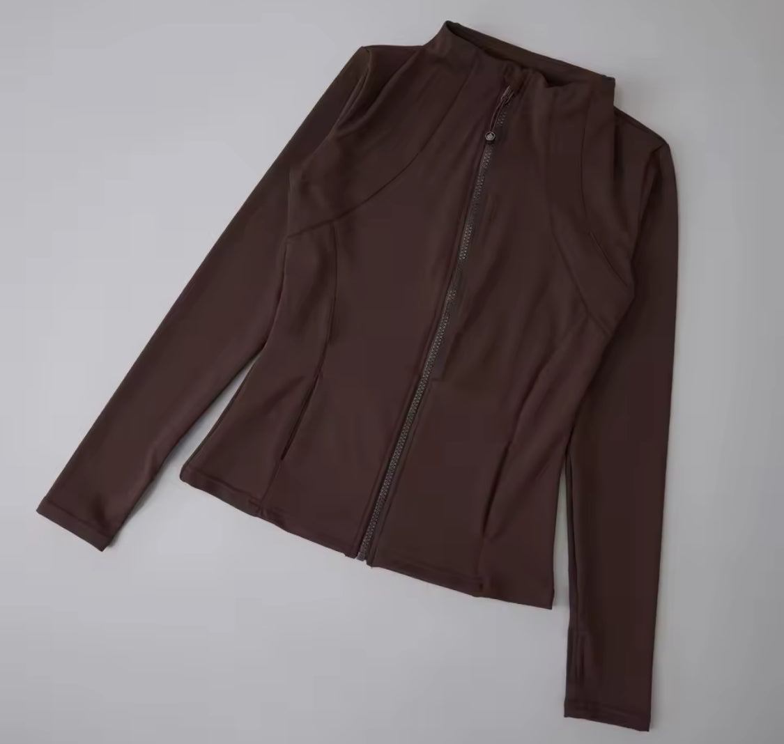 "Leah"  Long Sleeve Yoga Fitness Top Wear