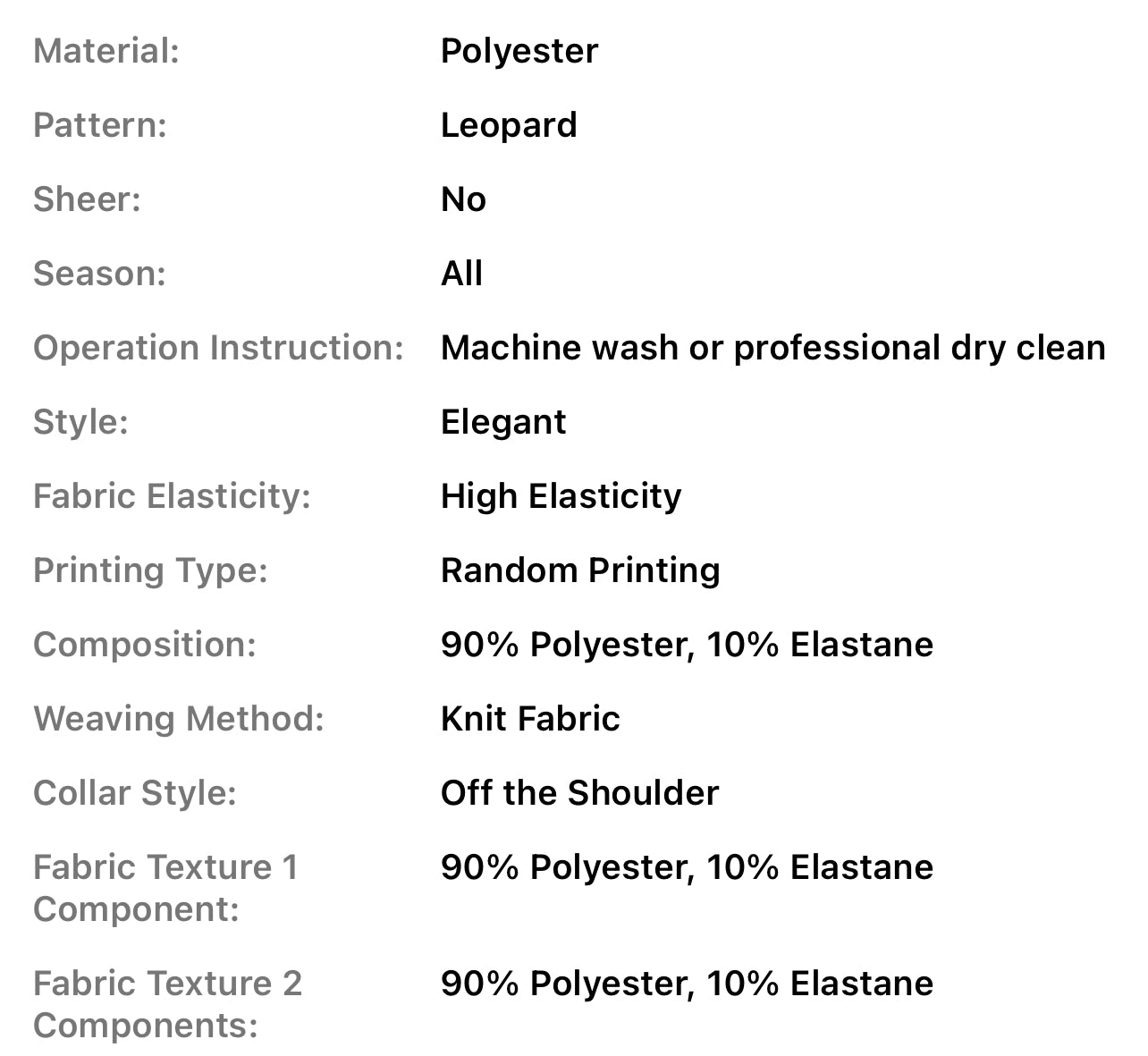 2pcs Leopard Longline Cardigan + Chic Tube Top Body-con Ankle Length Black Dress