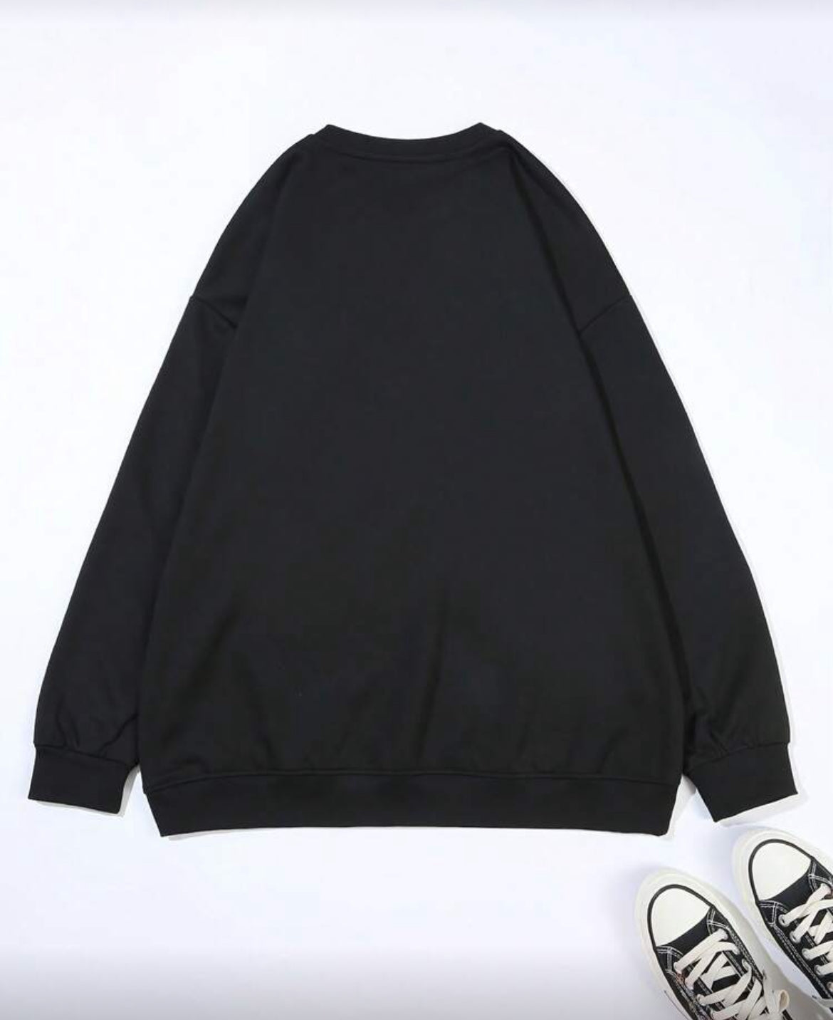 Women's Sweatshirt - 'Sorry I'm Late, I Saw A Cow’ Loose Round Neck Casual Style 