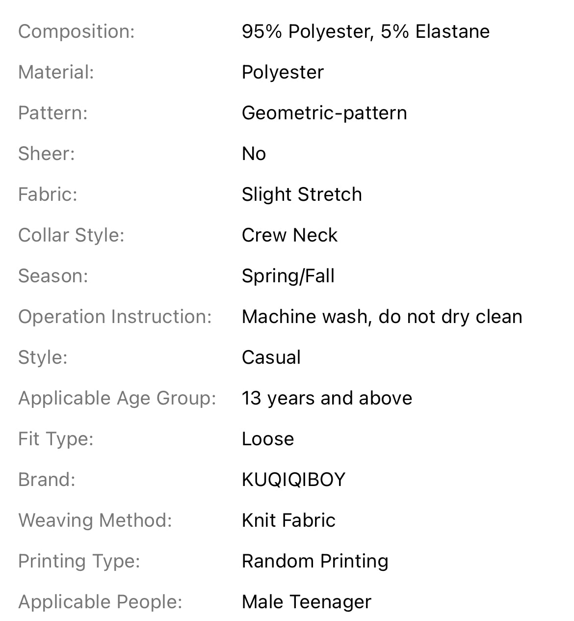 Boys “California Los Angeles” Round Neck- Pullover Sweatshirt