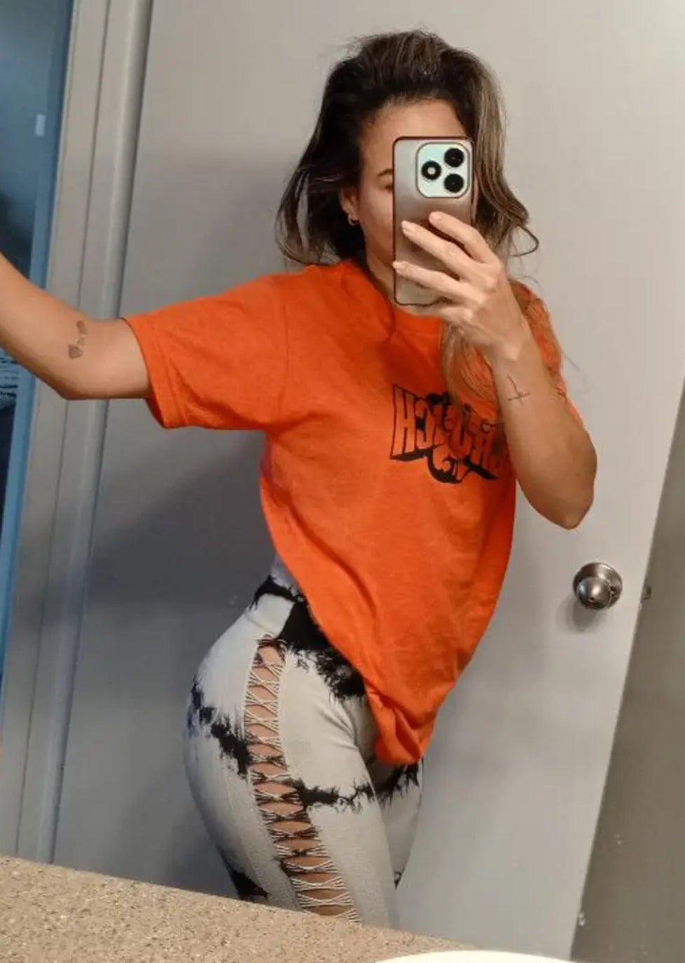 Women's High-Waisted Hollow-Out Tummy Control Yoga Pants | Seamless All-Season 