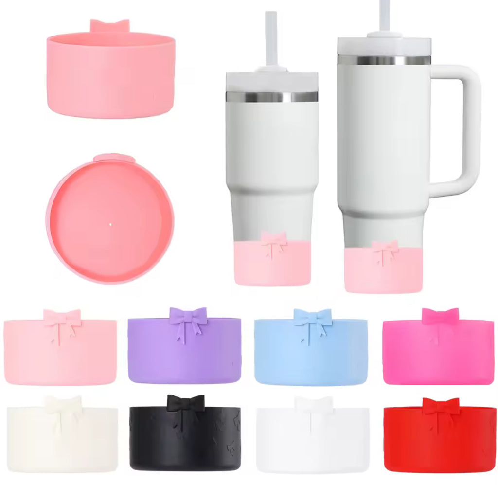 1Pc Silicone Protective Bottom Sleeve for 40oz Water Tumbler 