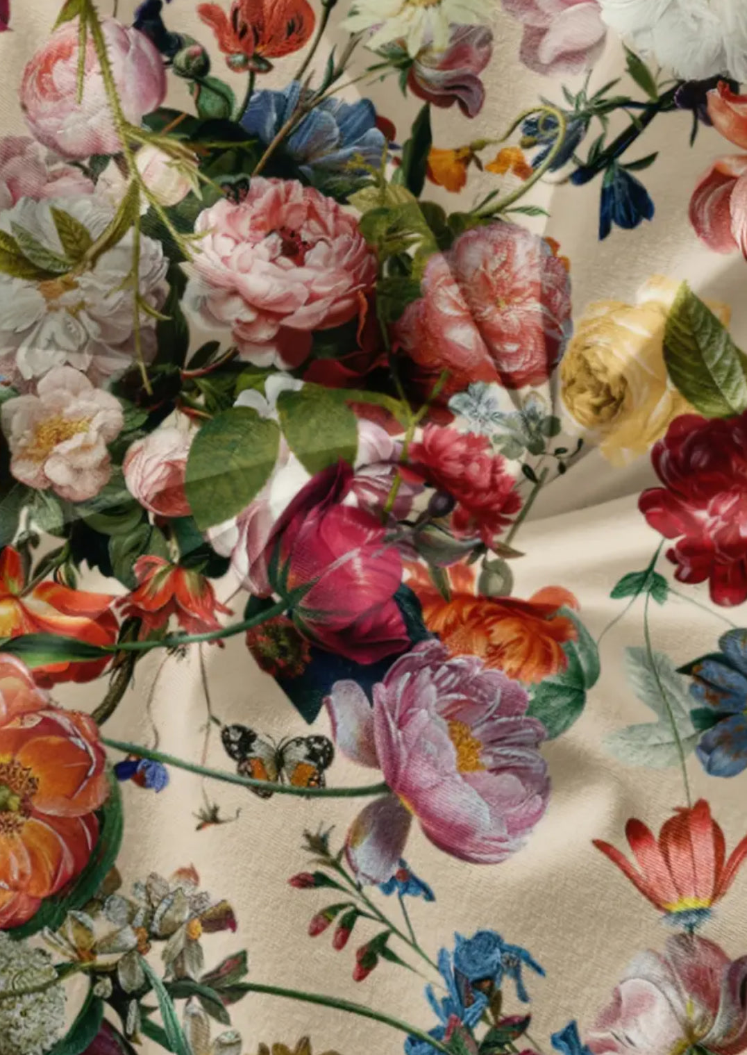 ‘Flores’ Floral Mini Dress