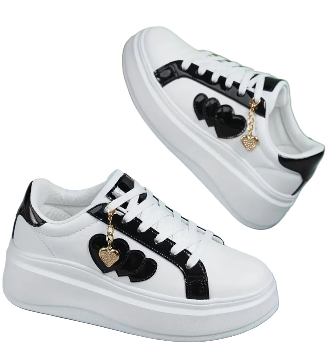 Women’s “Hearts & Diamonds” Casual & Sporty Shoes