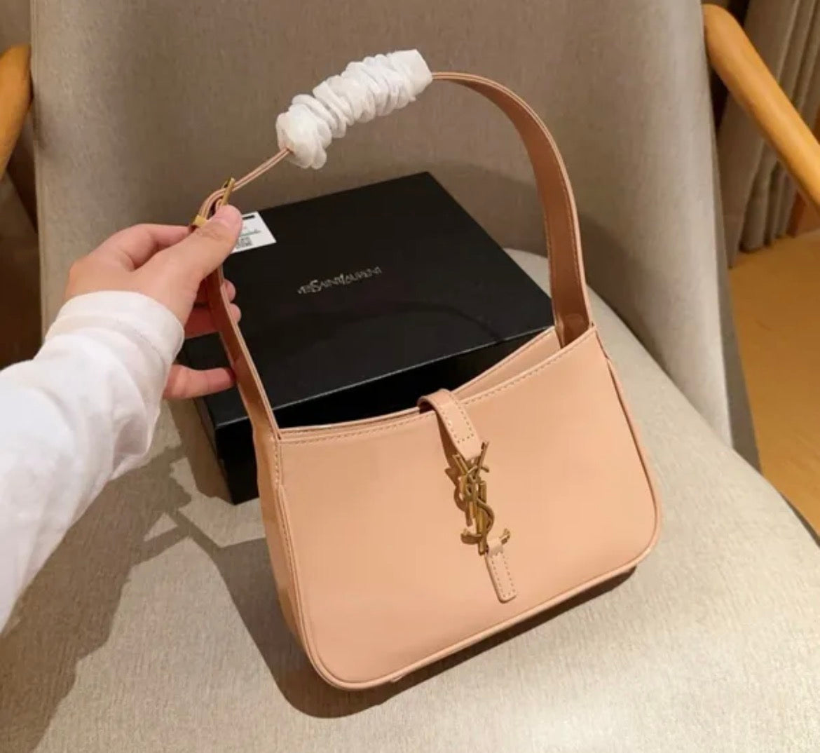 YSL Genuine Leather  Handbag 