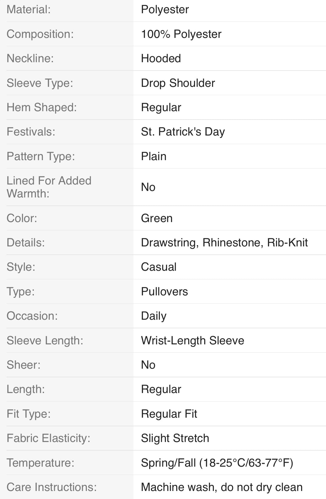 Rhinestone Studded Zip Up Hoodie Sweatshirt