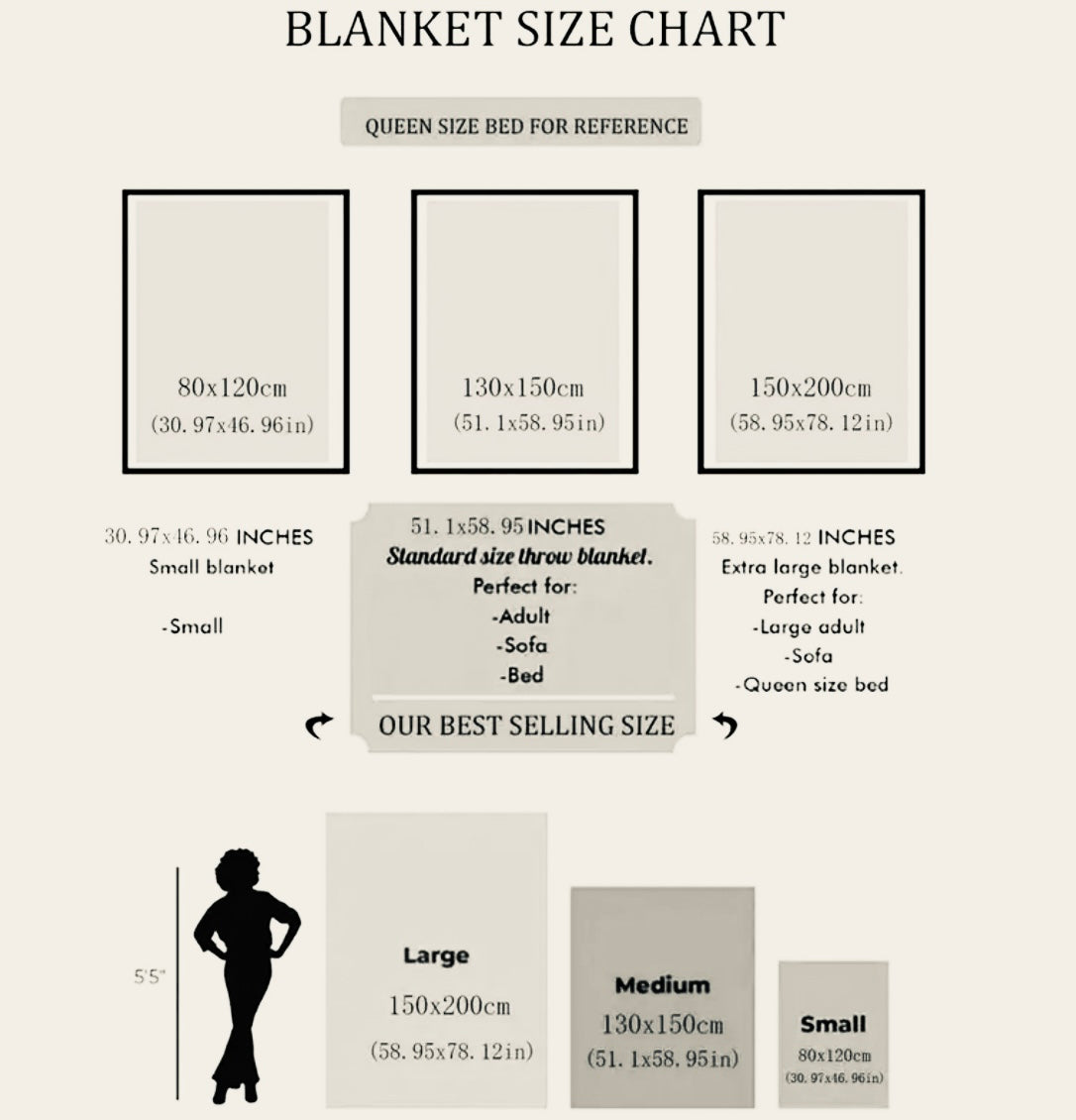 L.A Ultra Soft Fleece Blanket  Machine Washable  