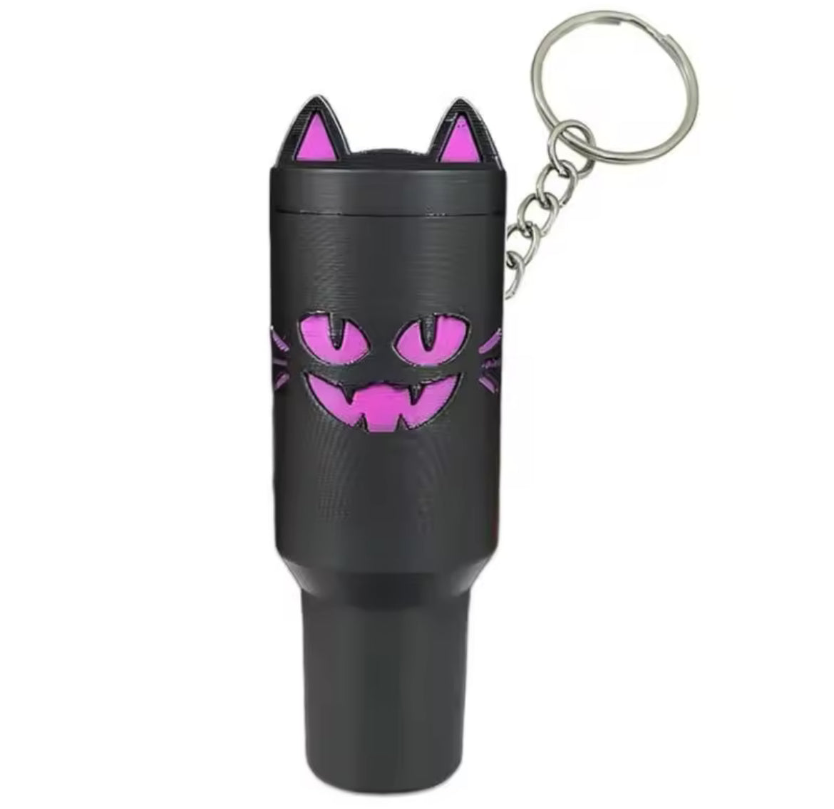 Mini Tumbler Keychain Chapstick Holder! Keep your favorite lip balm close + perfect for adding a playful touch to your Handbag or backpack 