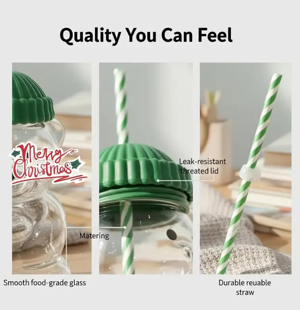 Starbucks Coffee Bear Cup | 20oz Cute Bear Straw Cup - Glass or Plastic!

 