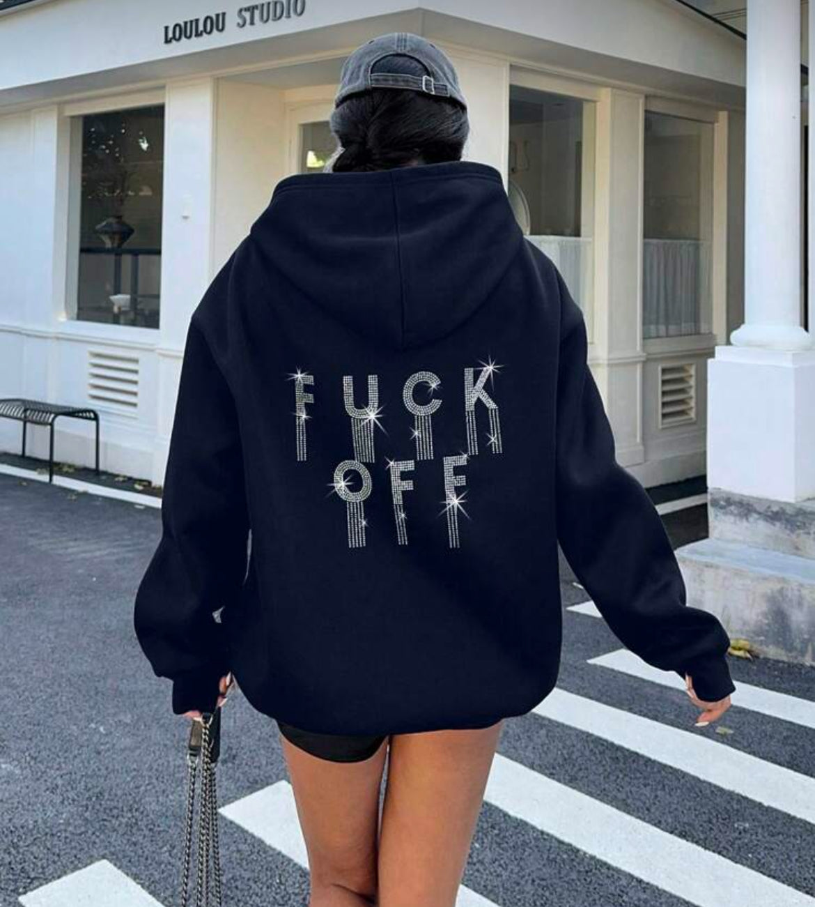 Rhinestone Sweatshirt