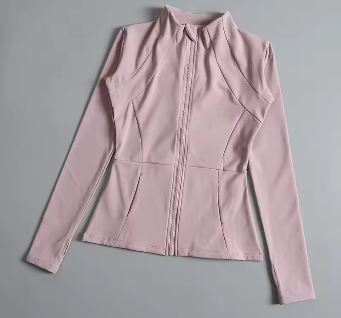 "Leah"  Long Sleeve Yoga Fitness Top Wear