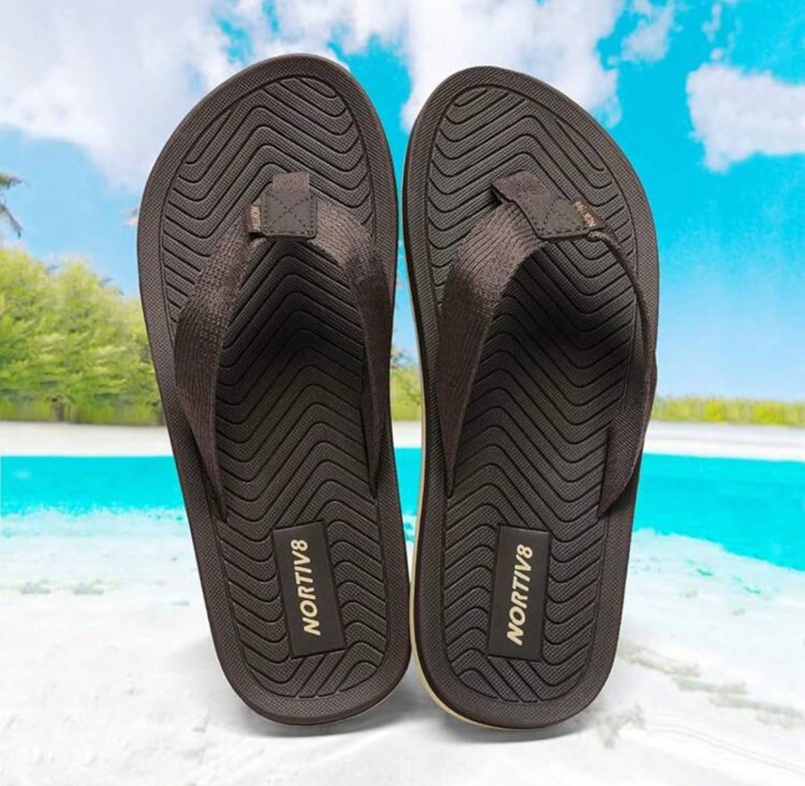 ‘JAYZ’ Men’s Beach Flats