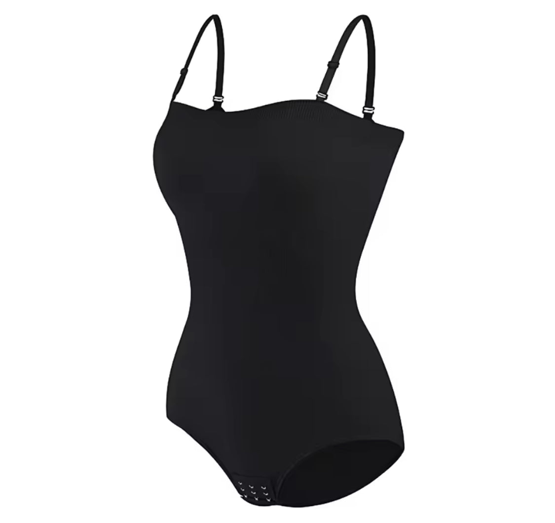 Strapless Bodysuits Slimming Compression Tummy Control Body Shaper