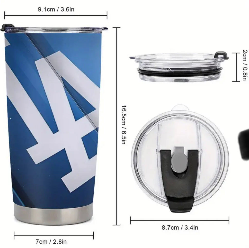 20 oz “L.A. Dodgers” Insulated  Stainless Steel Travel Mug