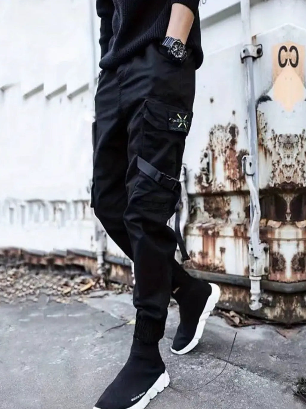 Slim Fit “Styled Okera” Men’s Jogger Pants