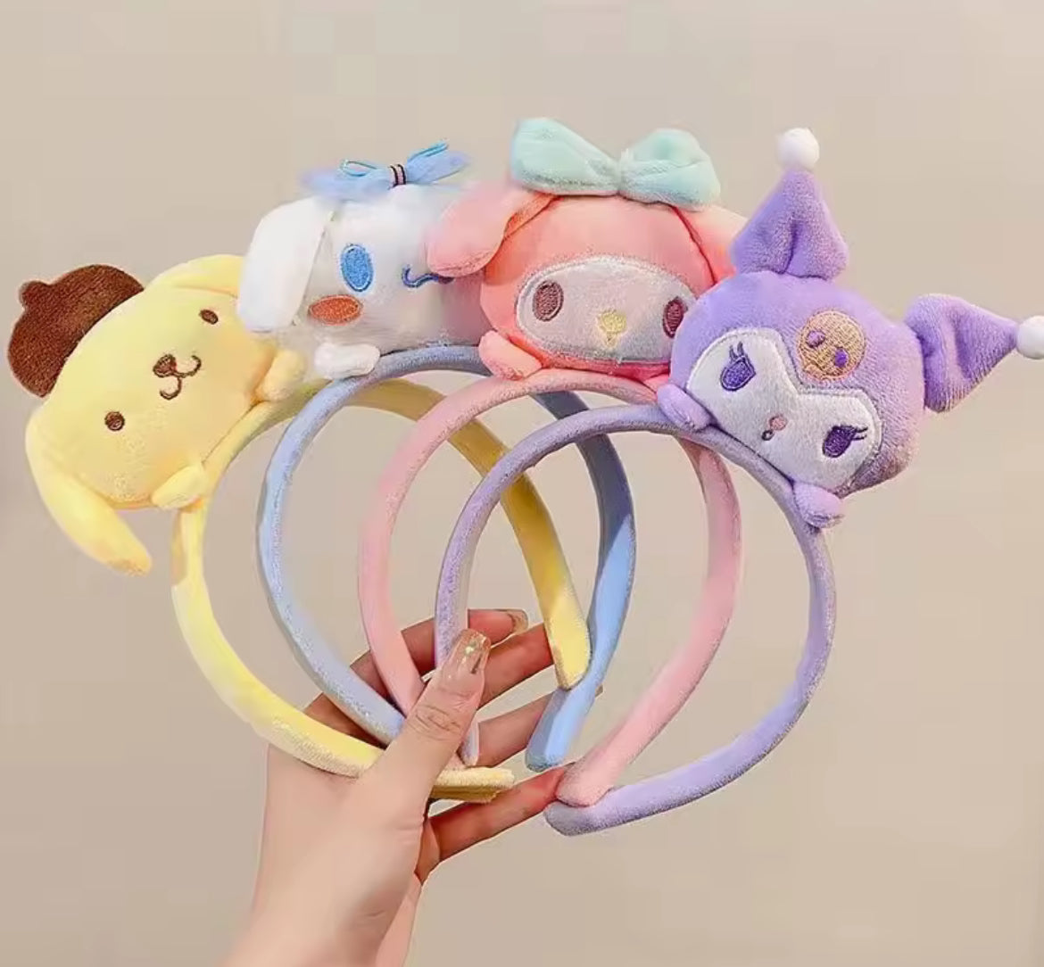 Hello Kitty & Friends Plush Headband Accessories
