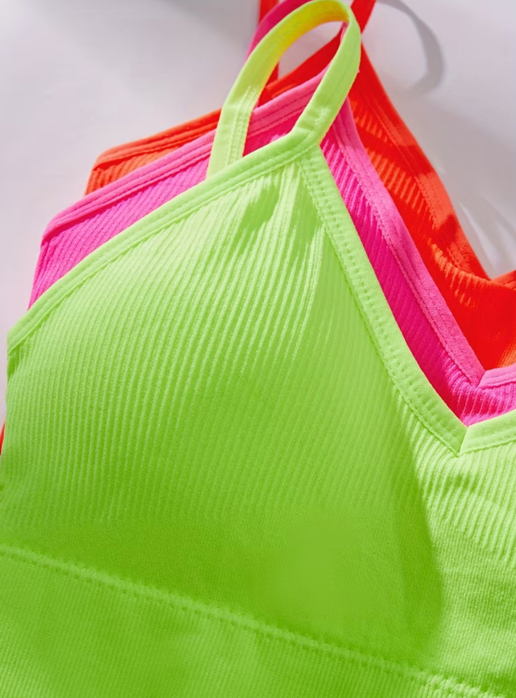 Neon Three-Color Combination Casual Lingerie