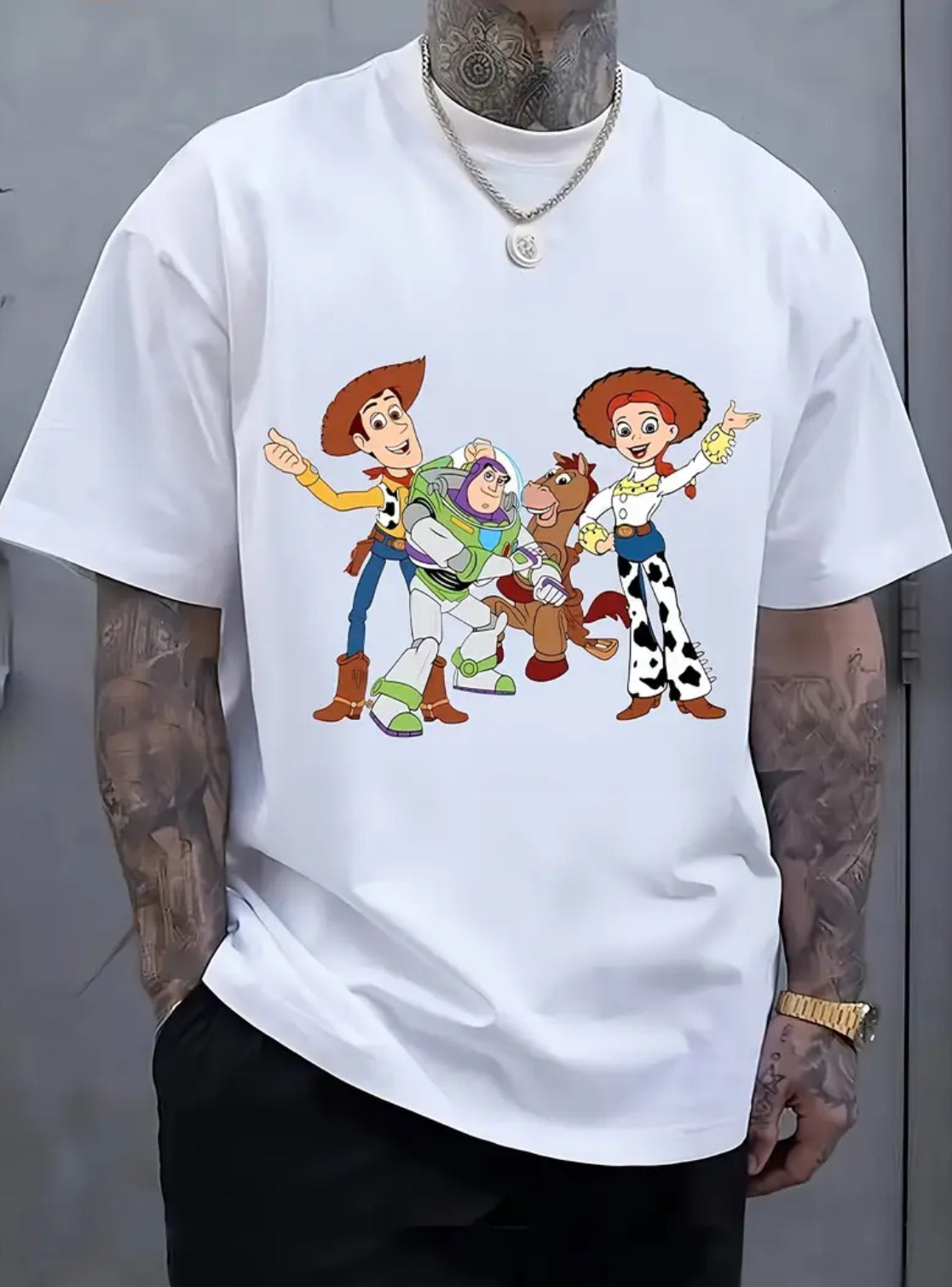 “ TOY STORY ” Men’s Crew Neck Pixar’s T-Shirt