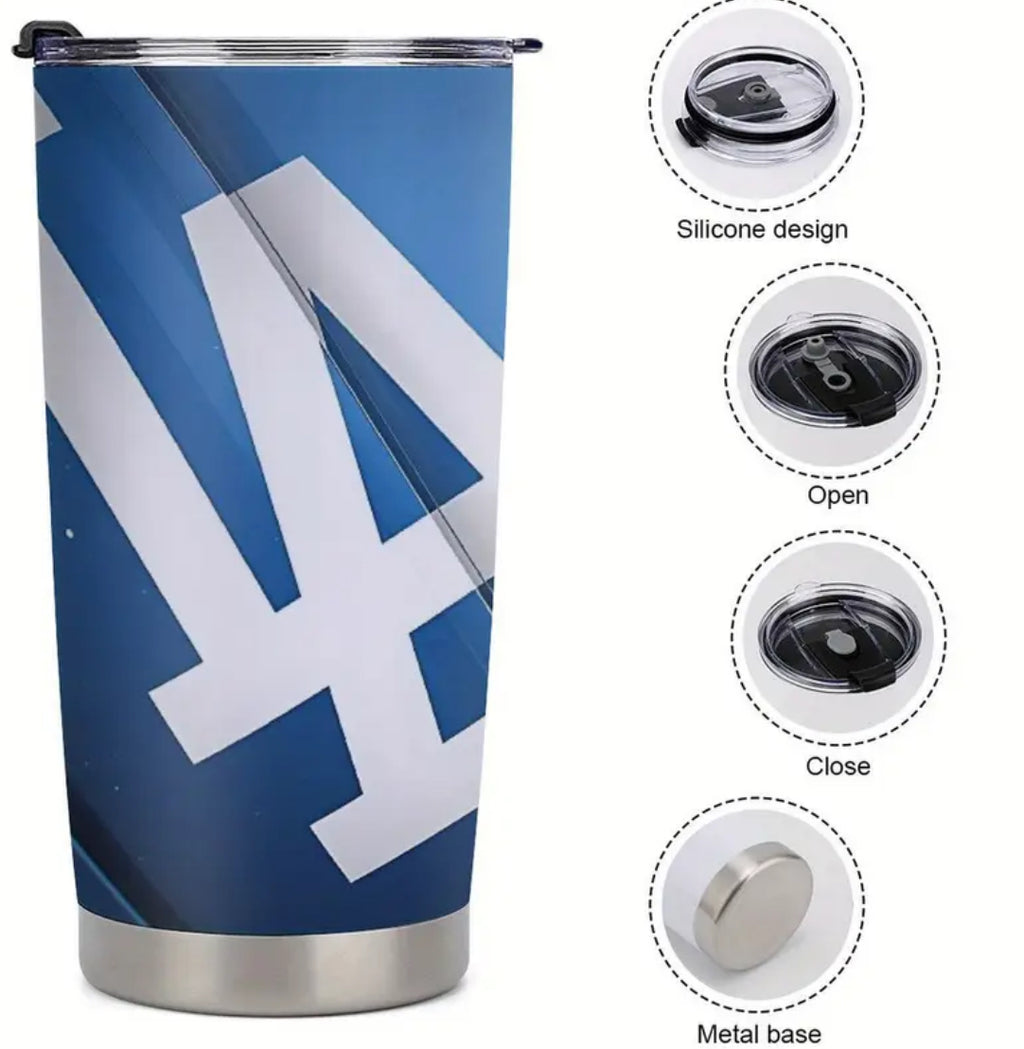 20 oz “L.A. Dodgers” Insulated  Stainless Steel Travel Mug