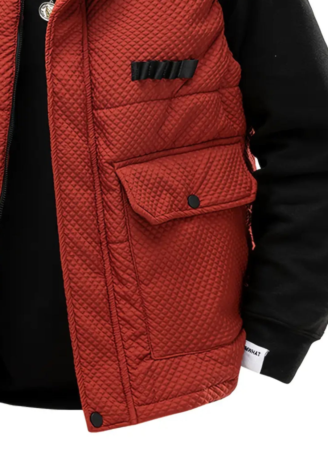 “Gio” Mens Big & Tall Winter Oversized Sleeveless Vest