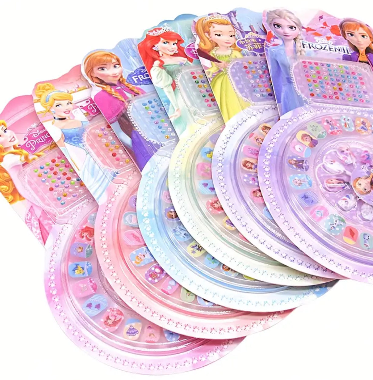 Disney’s Princess Nails 💅 | A Set of Random Style