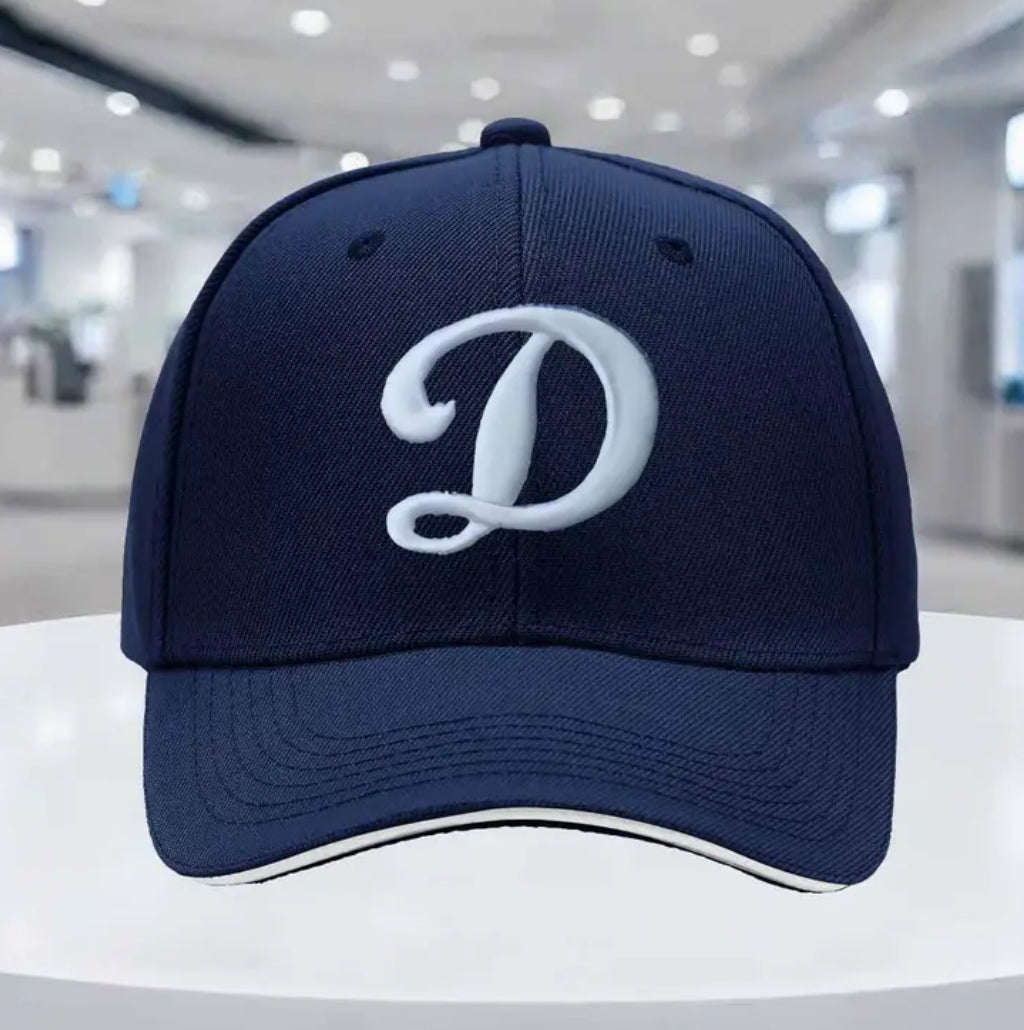 “D for Dodgers” Los Angeles D Letter Snapback Cap