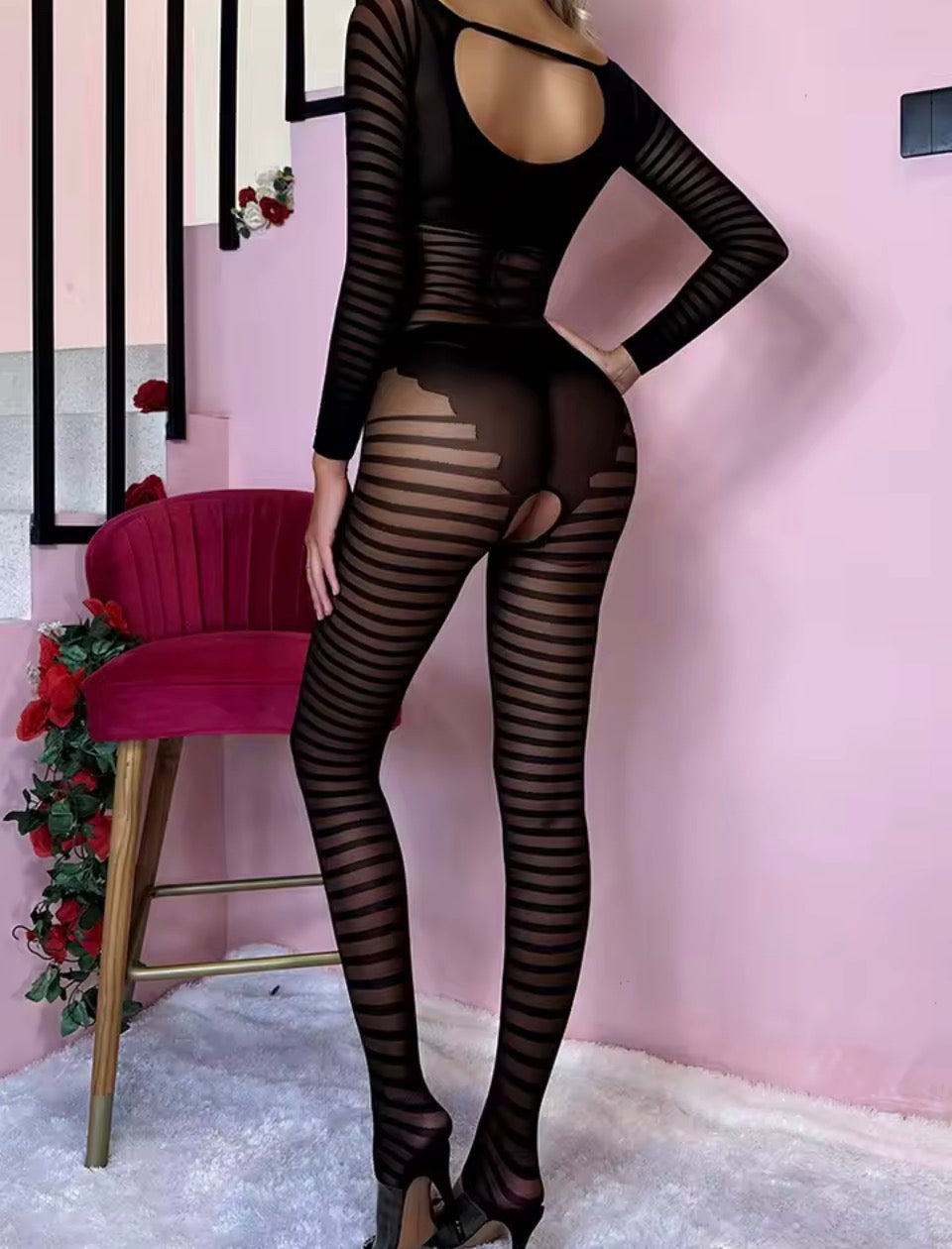 Sexy Full One Piece Bodysuit Lingerie 