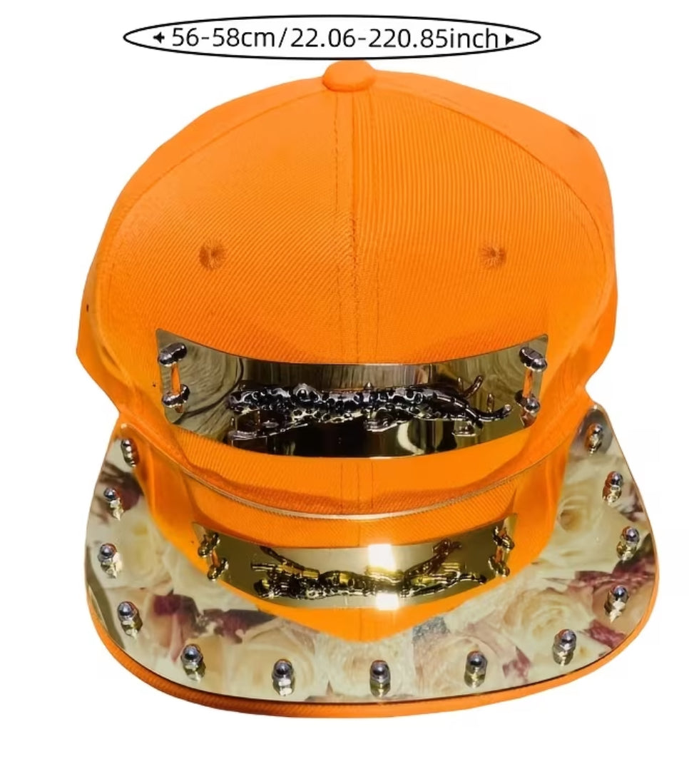 Men's and Women's Flat Brim Hat