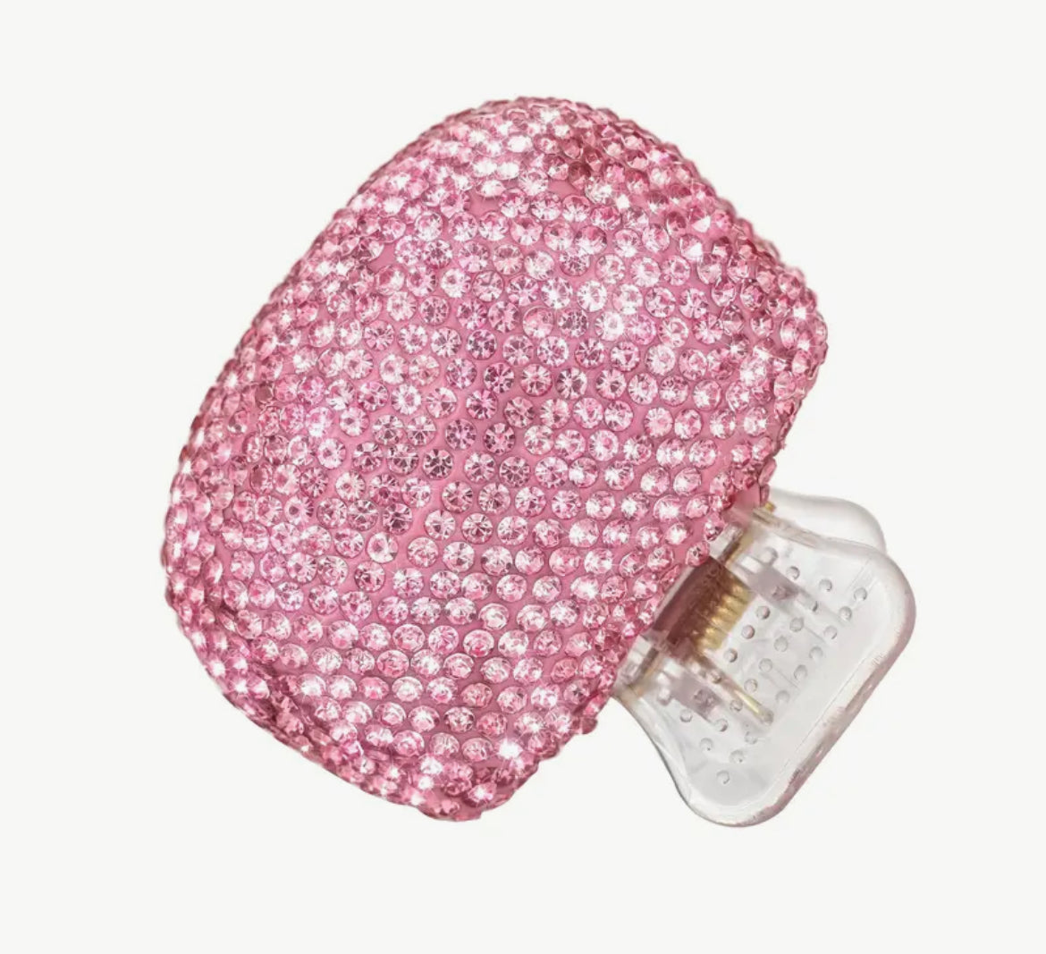 Rhinestone Tooth Brush Cover Cap with Snap-Fit Lid