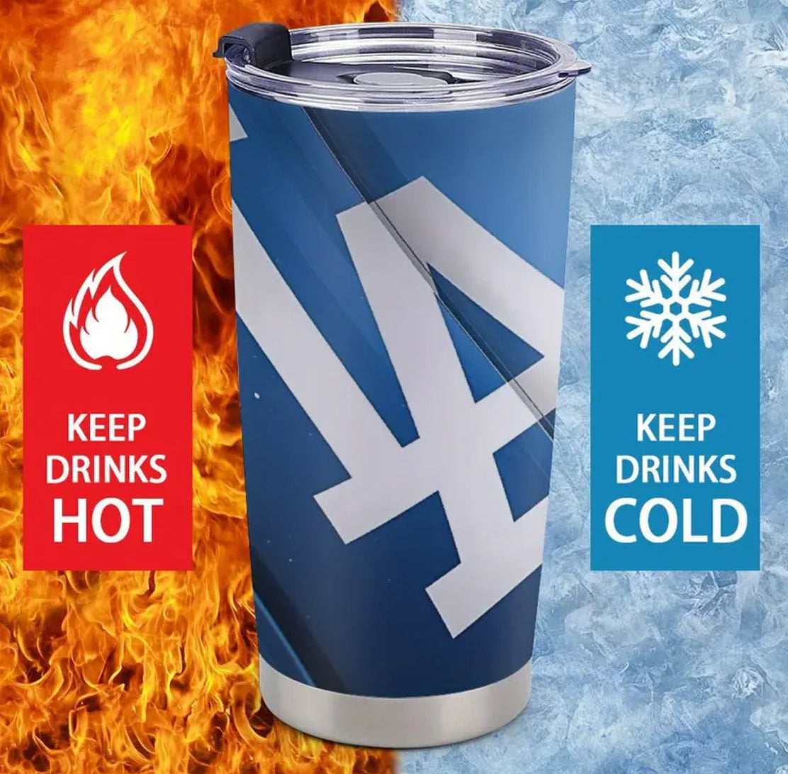 20 oz “L.A. Dodgers” Insulated  Stainless Steel Travel Mug