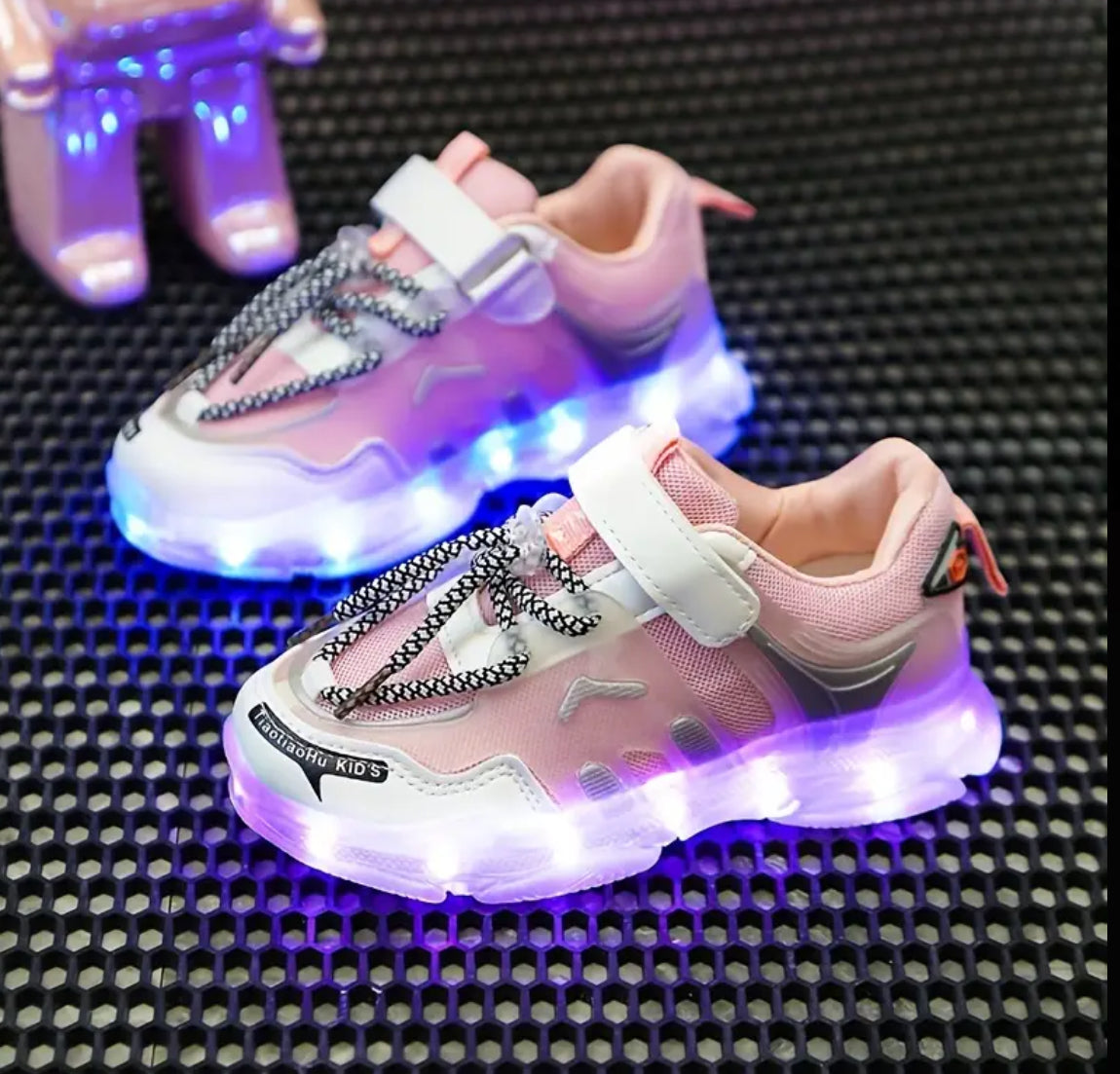 Glow Shoes Rechargeable Colorful LED Shoes for Boys and Girls