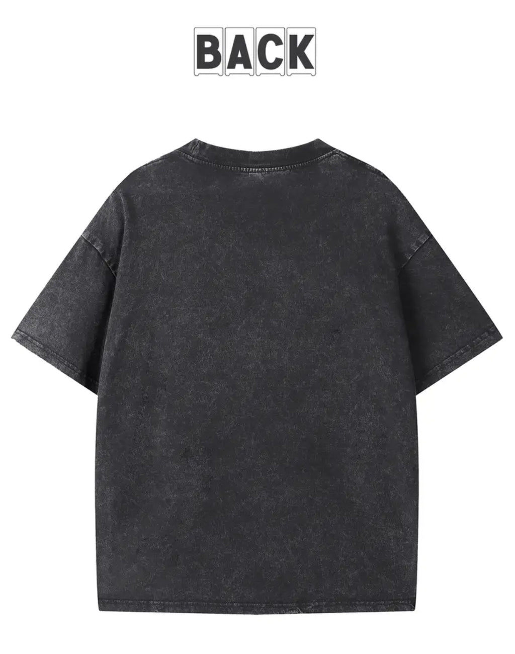 Men's casual retro washed T-shirt “ Halloween ”