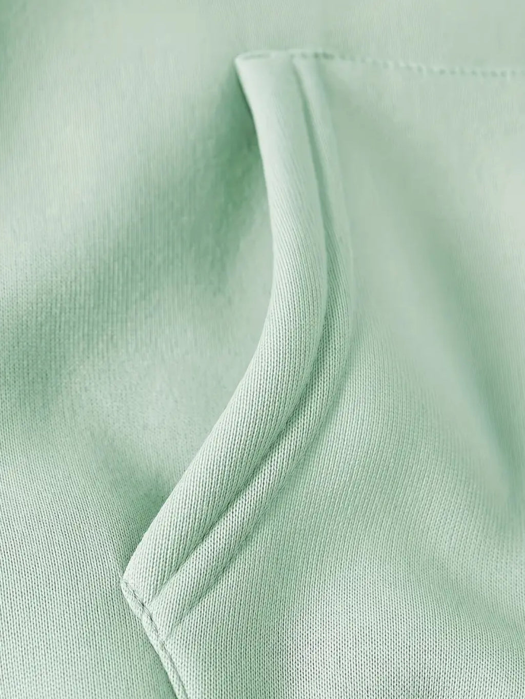 ‘OVERSTIMULATED’ Cozy Soft Green Hooded Casual Wear Hoodie Drawstring + Pockets