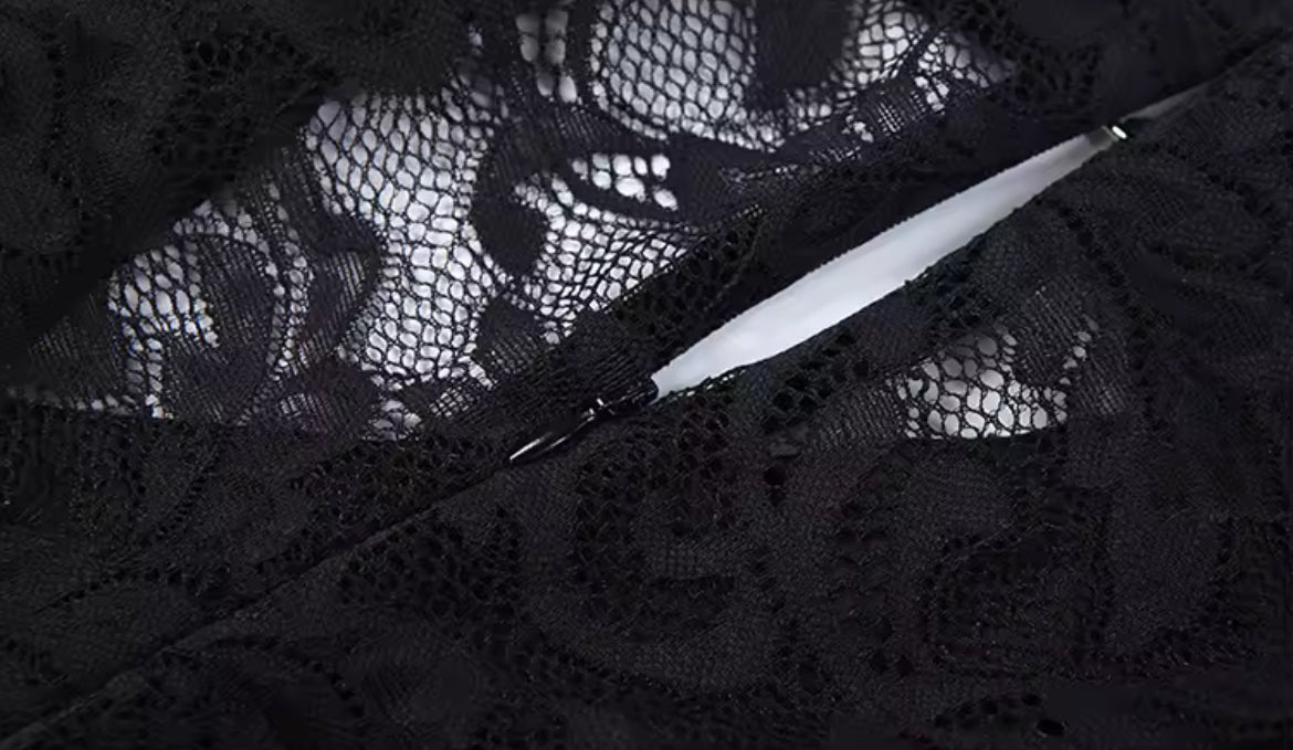 Jacquard Women’s Elegant Sexy Hollow Ring Crop Tops+Flare Pants