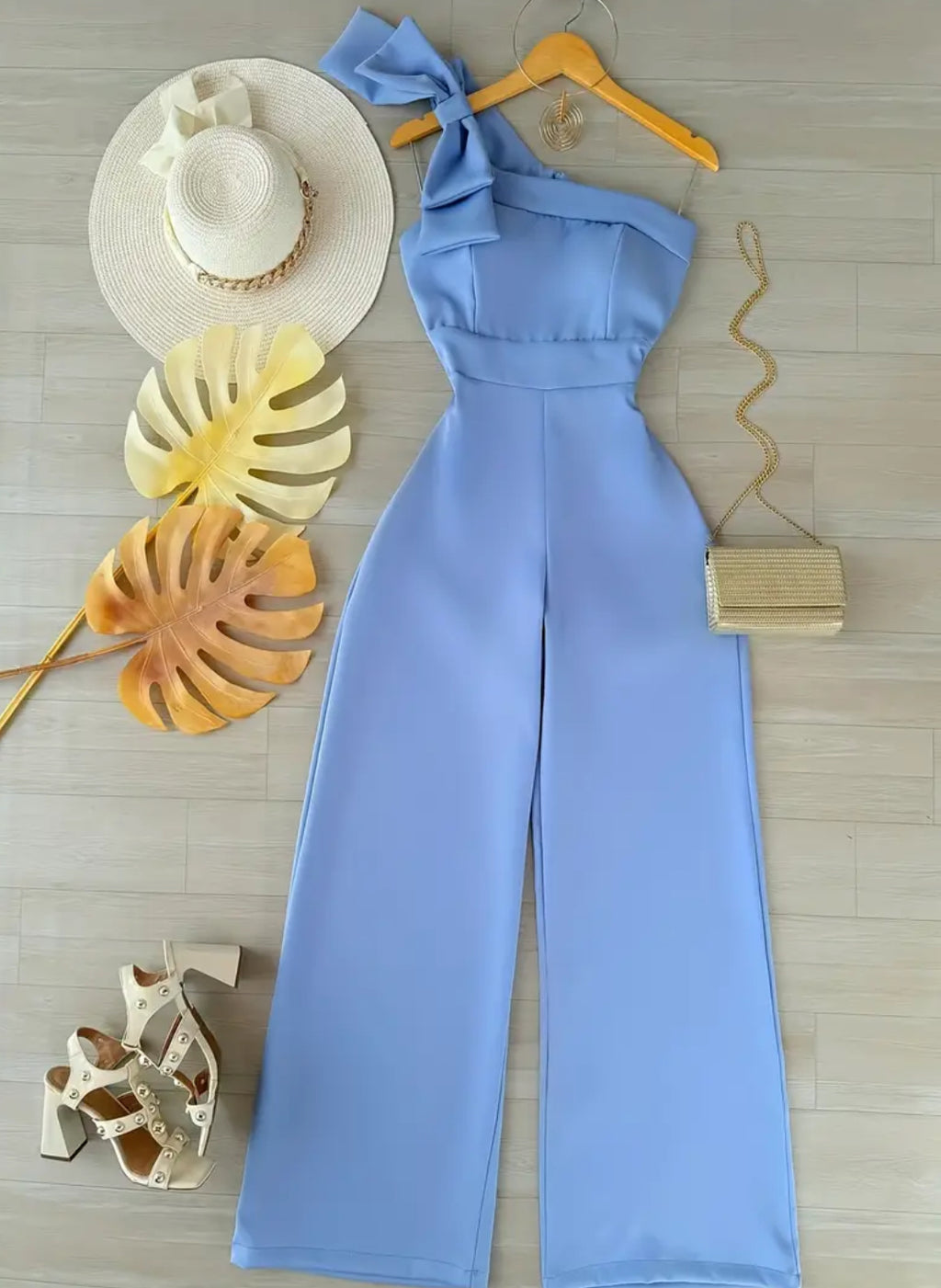 "JUNIPER" Women's Stylish Jumpsuit- Single Shoulder Adjustable Straps