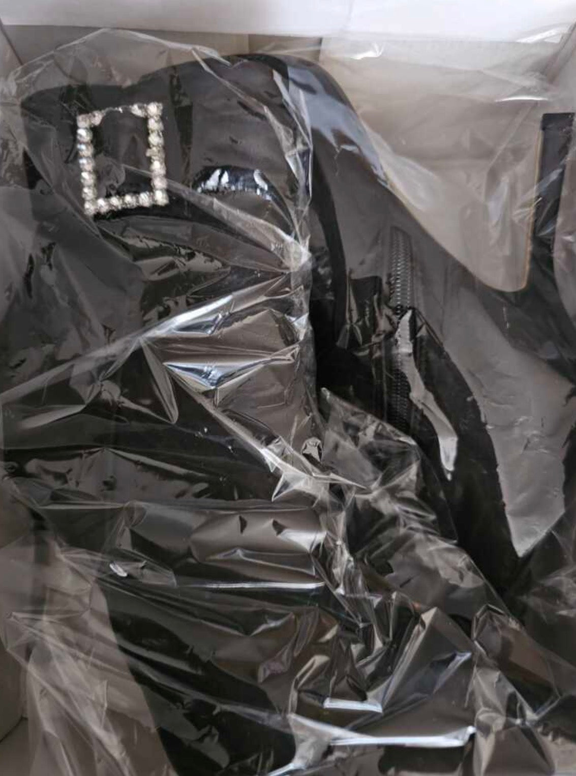 “Rhinestone Buckle” Ankle Suede Boots Pointed Toe & Slim High Heel