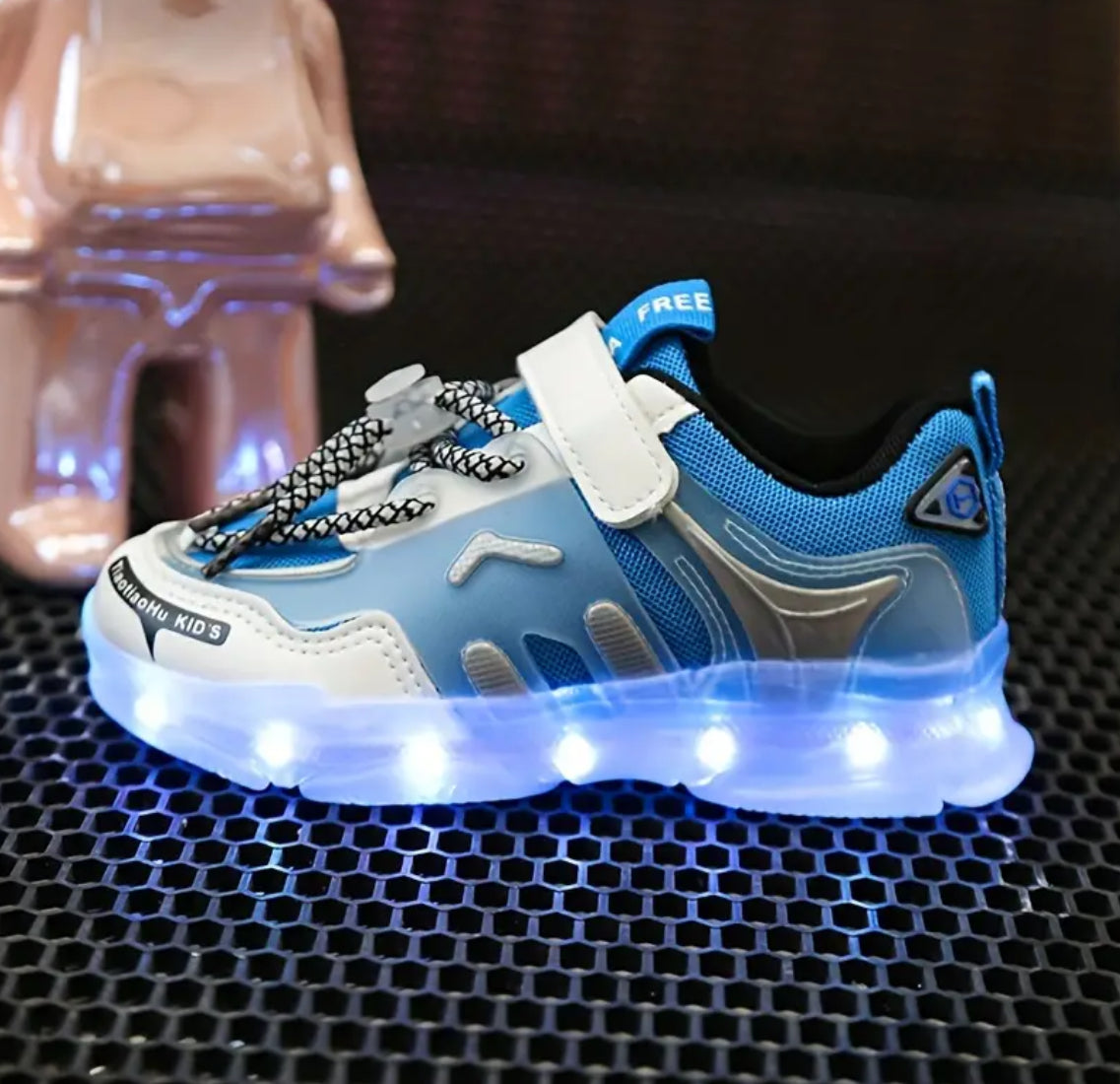 Glow Shoes Rechargeable Colorful LED Shoes for Boys and Girls
