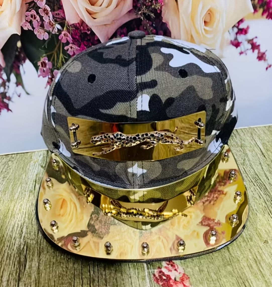 Men's and Women's Flat Brim Hat