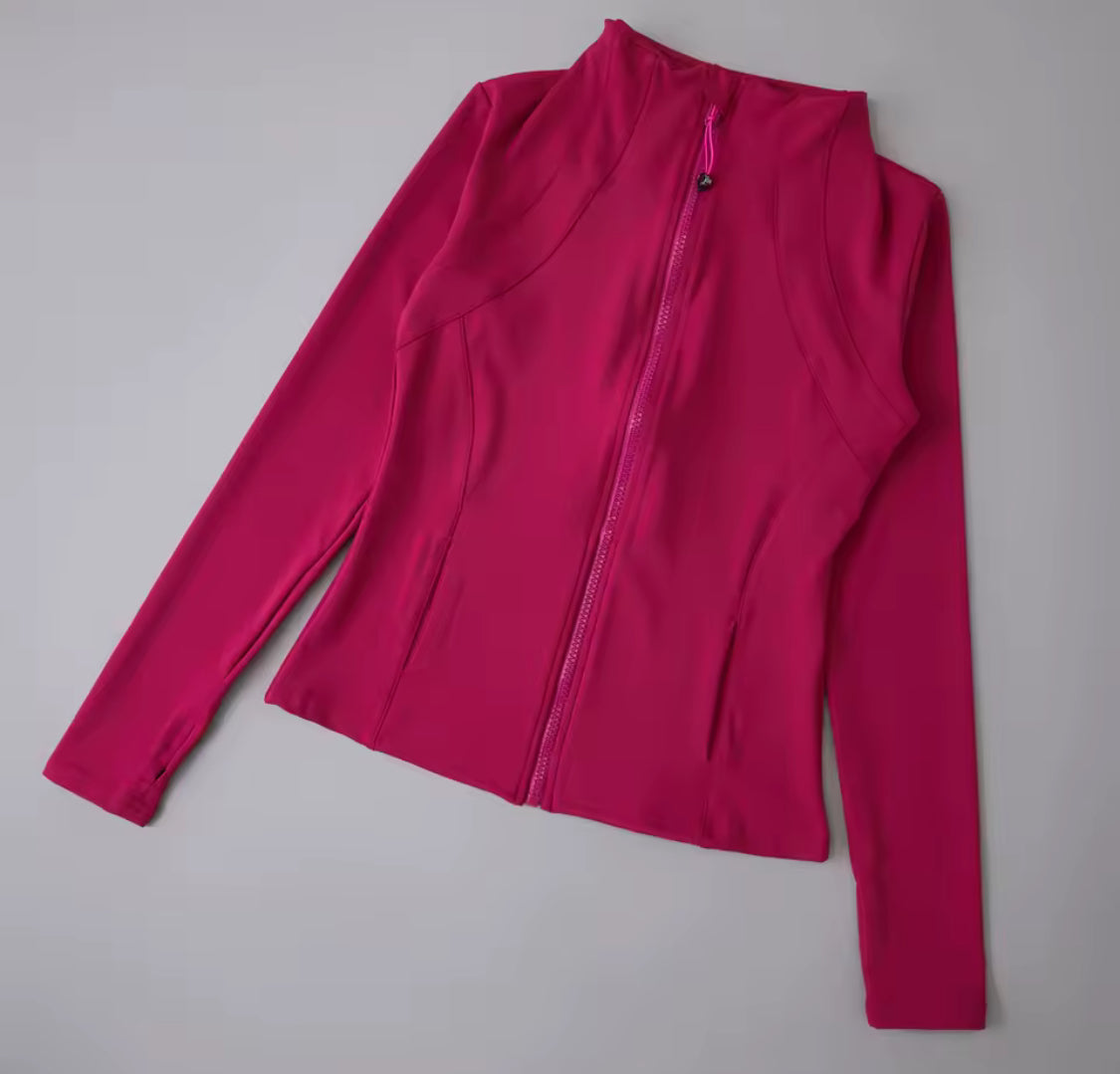 "Leah"  Long Sleeve Yoga Fitness Top Wear